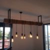 Pieds acier plat réalisation luminaire DESIGN ACIER