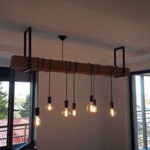Pieds acier plat réalisation luminaire DESIGN ACIER