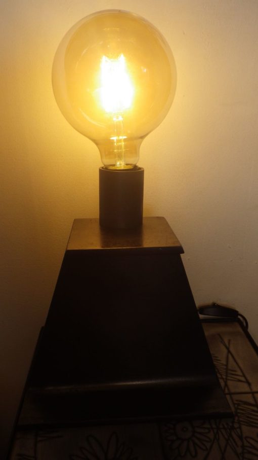 Lampe industrielle Design Acier