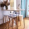 Pieds épingle Julie table mange debout